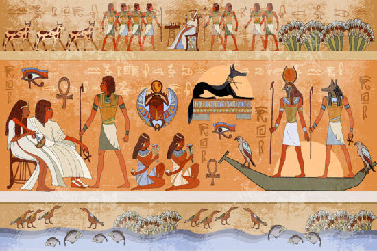 Ägyptische Hieroglyphen
